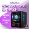JUNIOR 34 i3-12100f/RTX3060
