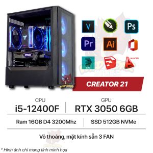CREATOR 21 i5-12400F/RTX3050
