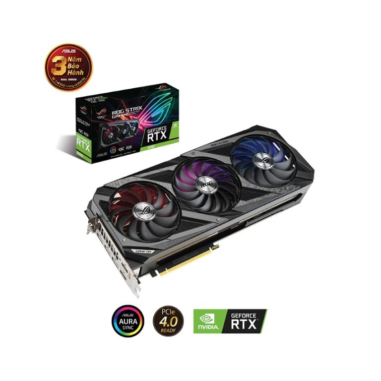 VGA ASUS ROG STRIX RTX 3090 24GB GDDR6X - Wild Boar Store | Máy tính ...