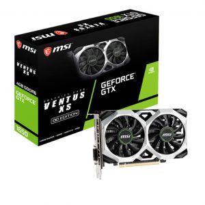 MSI GTX1650 VENTUS XS 4GB GDDR6