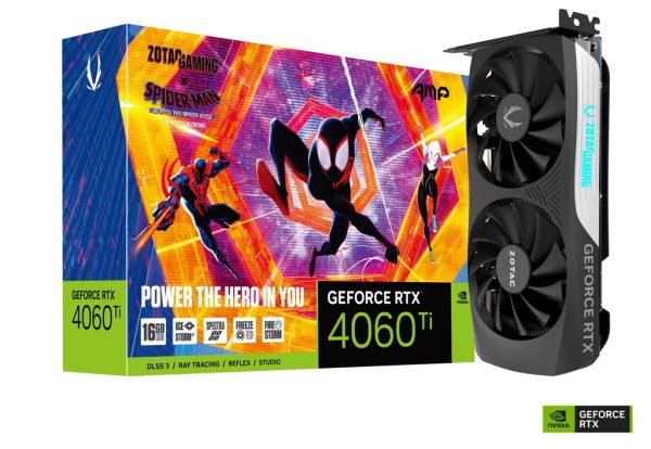 ZOTAC RTX4060 Ti 16GB AMP SPIDER-MAN