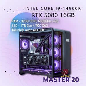 MASTER 20 i9-14900K/RTX5080/D5