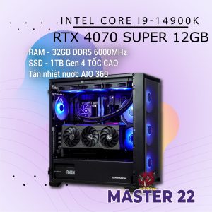 MASTER 22 i9-14900K/RTX4070SUPER/D5