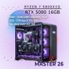 MASTER 26 R7-9800X3D/RTX5080/D5