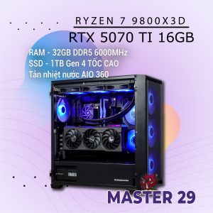MASTER 29 R7-9800X3D/RTX5070Ti/D5