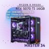 MASTER 34 R9-9950X/RTX5070Ti/D5