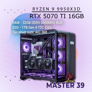 MASTER 39 R9-9950X3D/RTX5070Ti/D5