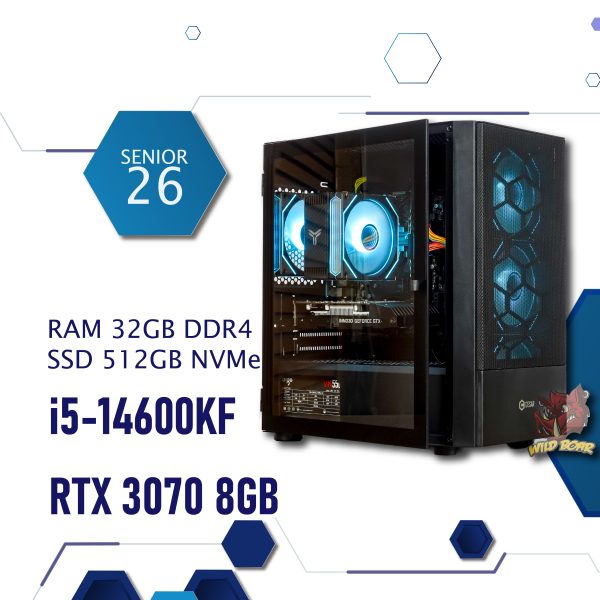 SENIOR 26 i5-14600KF/RTX3070
