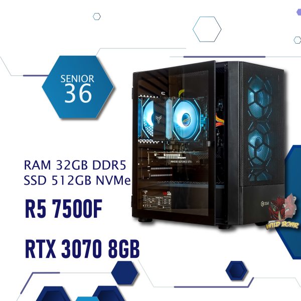 SENIOR 36 R5-7500F/RTX3070