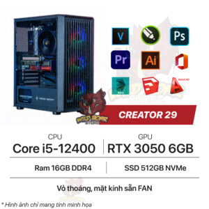 CREATOR 29 i5-12400/RTX3050