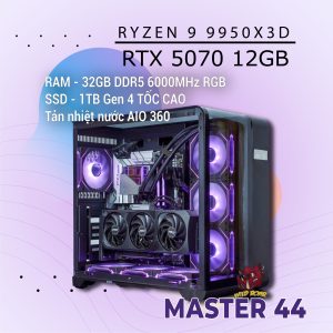 MASTER 44 R9-9950X3D/RTX5070/D5