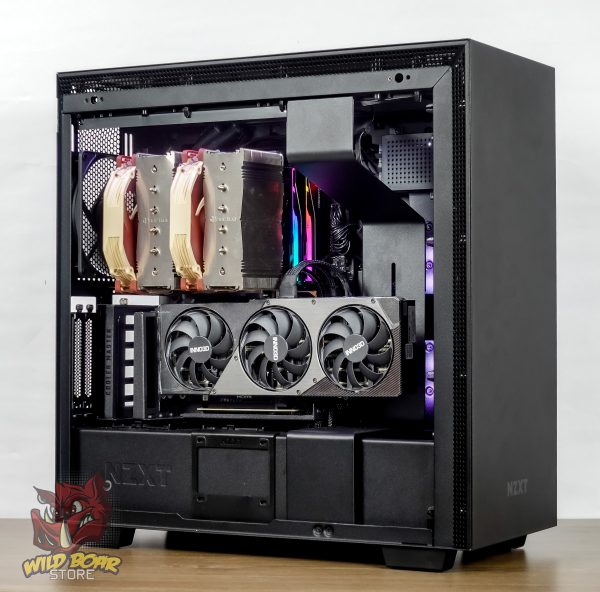 Vỏ Case NZXT H710i Black (sẵn 4 fan NZXT)