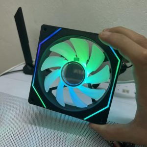 Ader Rus 120 ARGB (FAN VÔ CỰC) - BLACK