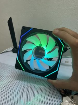 Ader Rus 120 ARGB (FAN VÔ CỰC) - BLACK