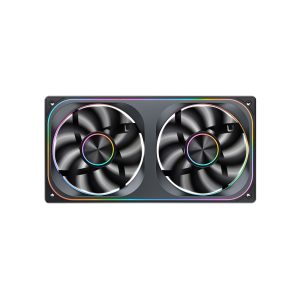 Fan Case JONSBO ZA-240B LED ARGB infinity - BLACK (vô cực) - Kit 2 chiếc2