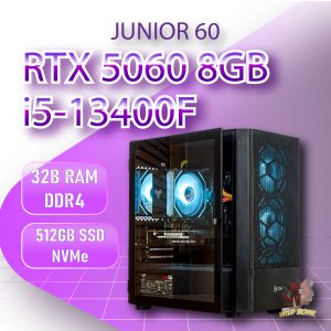 JUNIOR 60 i5-13400F/RTX5060