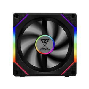 Quạt tản nhiệt Gamdias AEOLUS P2-1201 ARGB - BLACK