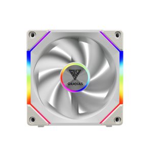 Quạt tản nhiệt Gamdias AEOLUS P2-1201 ARGB - white