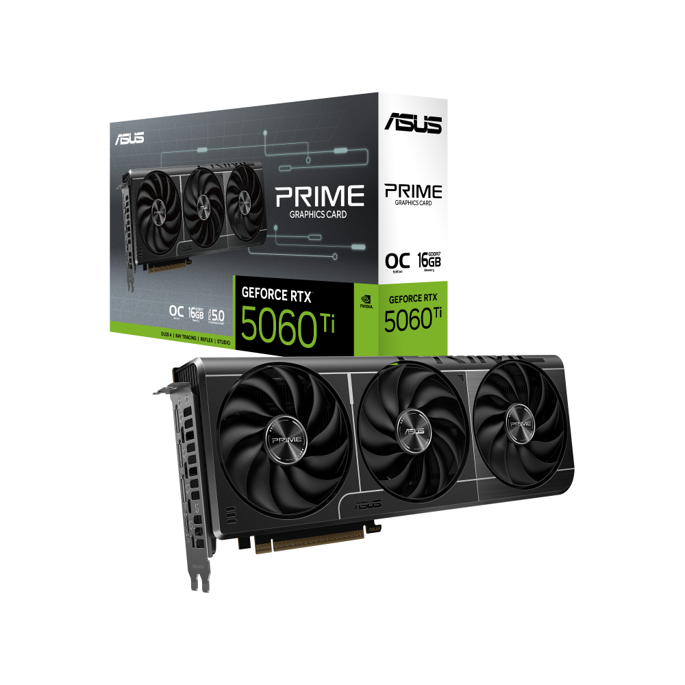ASUS PRIME RTX 5060 Ti 16GB ASUS PRIME RTX 5060 Ti 16GB