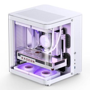 Vỏ case Jonsbo TK-1 White ( M-ATX-Trắng)