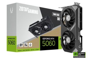 VGA ZOTAC RTX 5060 Twin Edge 2 Fan OC 8GB GDDR7