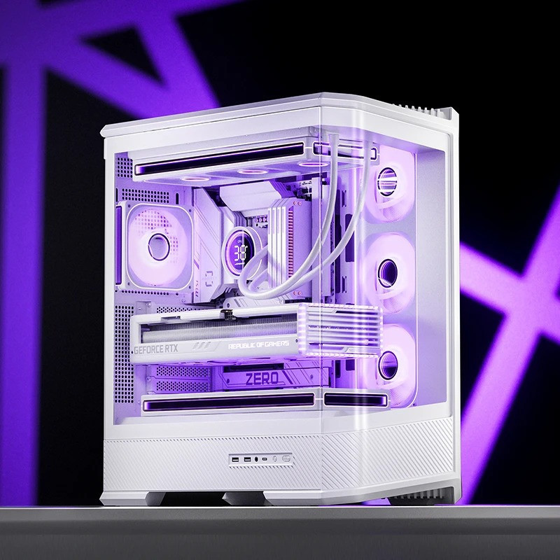 Vỏ Case Jonsbo D400 White (ATX)2