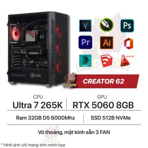 CREATOR 62 Ultra 7 265K/RTX5060
