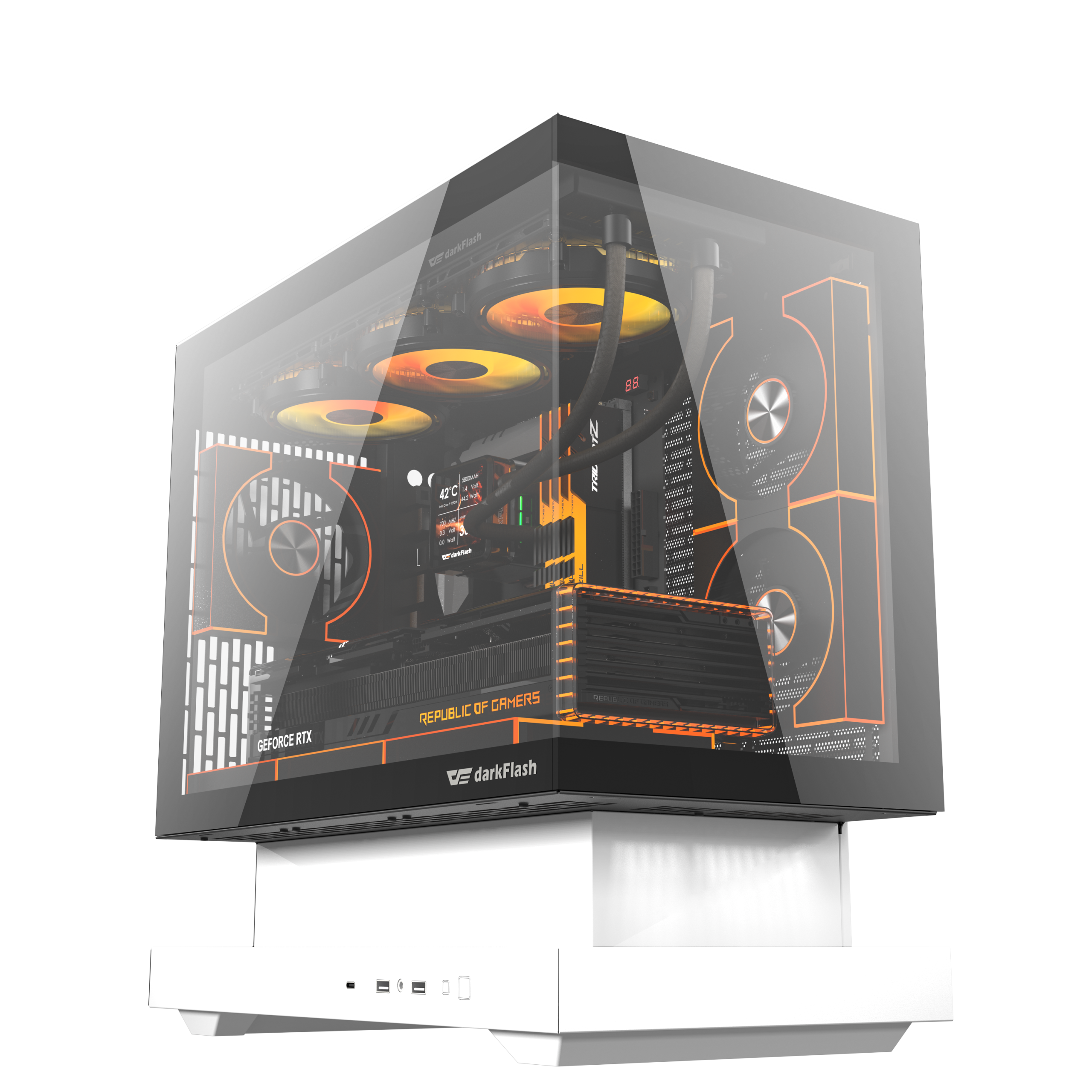 Vỏ Case Darkflash Art Ultra F1 Black&White