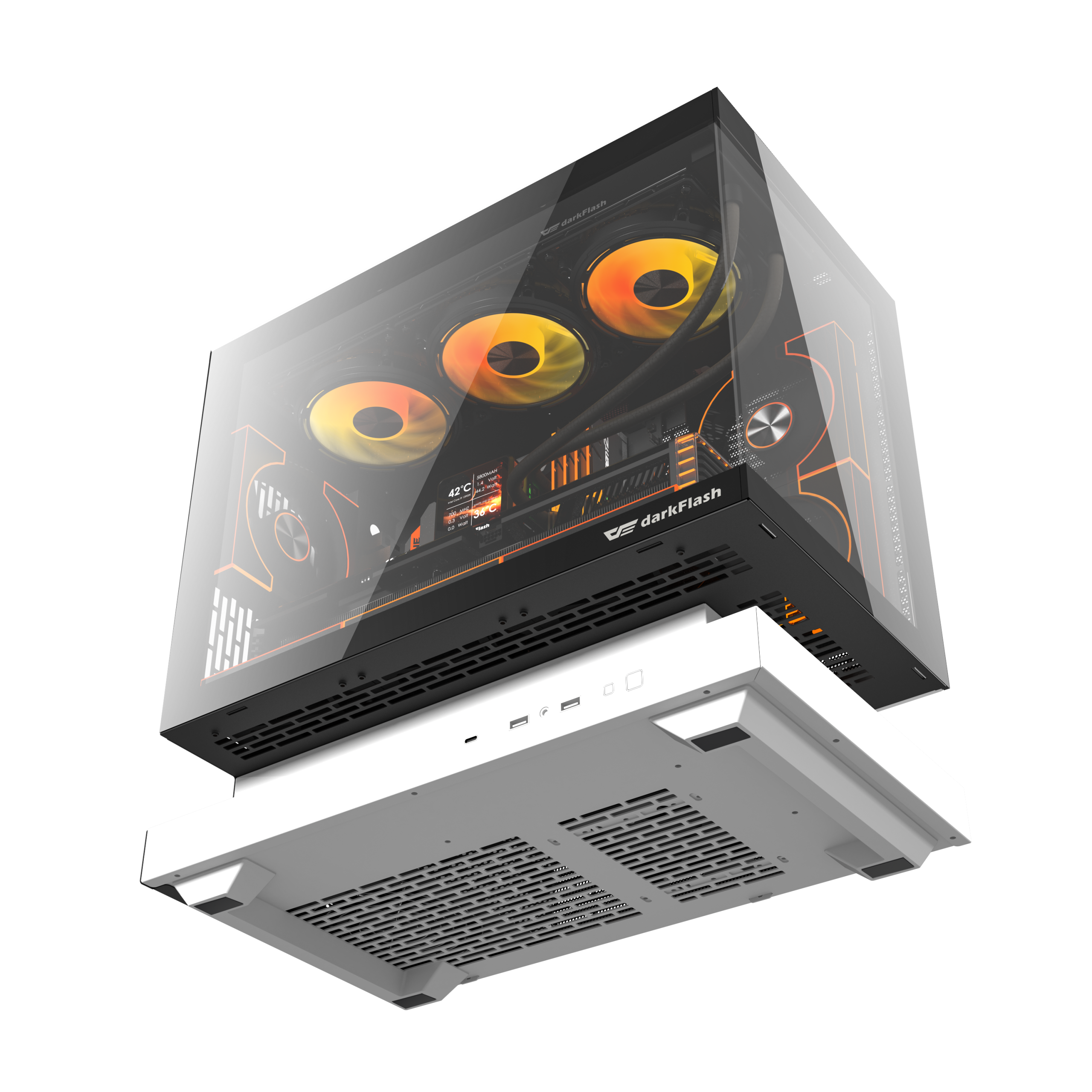 Vỏ Case Darkflash Art Ultra F1 Black&White2