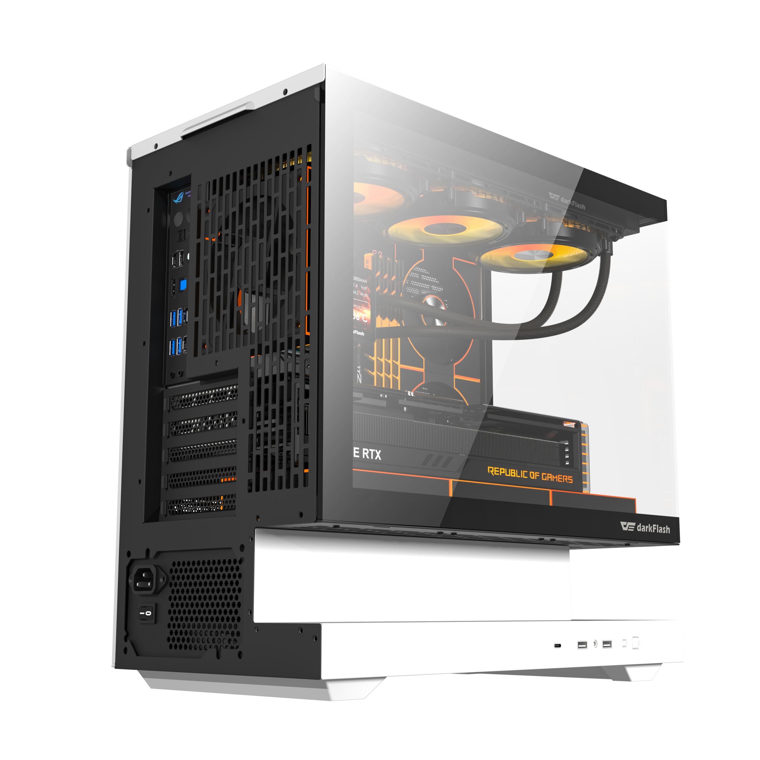 Vỏ Case Darkflash Art Ultra F1 Black&White3