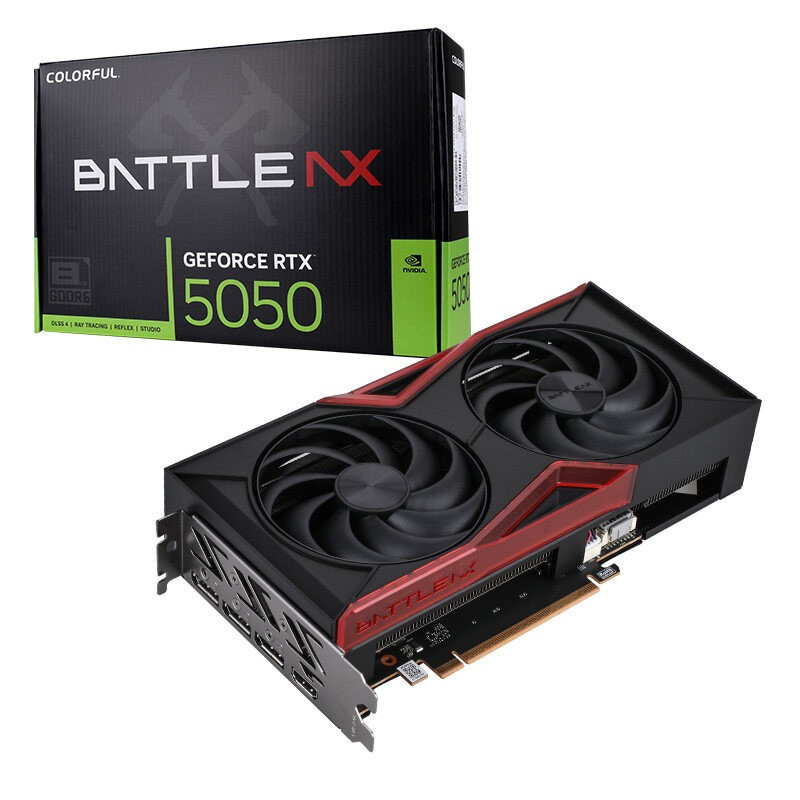 Colorful RTX 5050 Battle AX DUO Colorful RTX 5050 Battle AX DUO