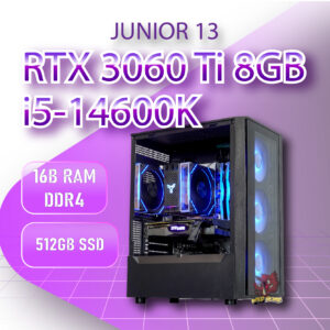 GAMING JUNIOR 13 i5-14600K/RTX3060Ti