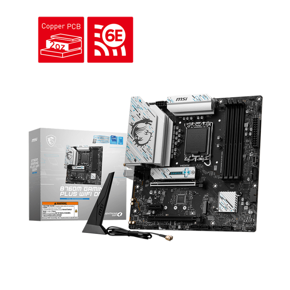 MSI B760M GAMING PLUS WIFI MSI B760M GAMING PLUS WIFI