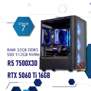 GAMING SENIOR 7 R5-7500X3D/RTX5060Ti-16GB