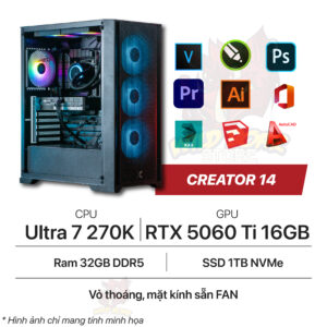 CREATOR 14 Ultra 7 270K/RTX5060Ti-16GB