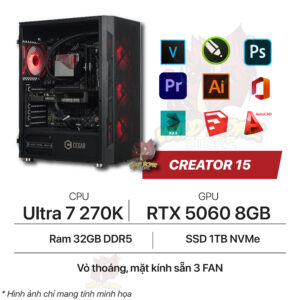 CREATOR 15 Ultra 7 270K/RTX5060
