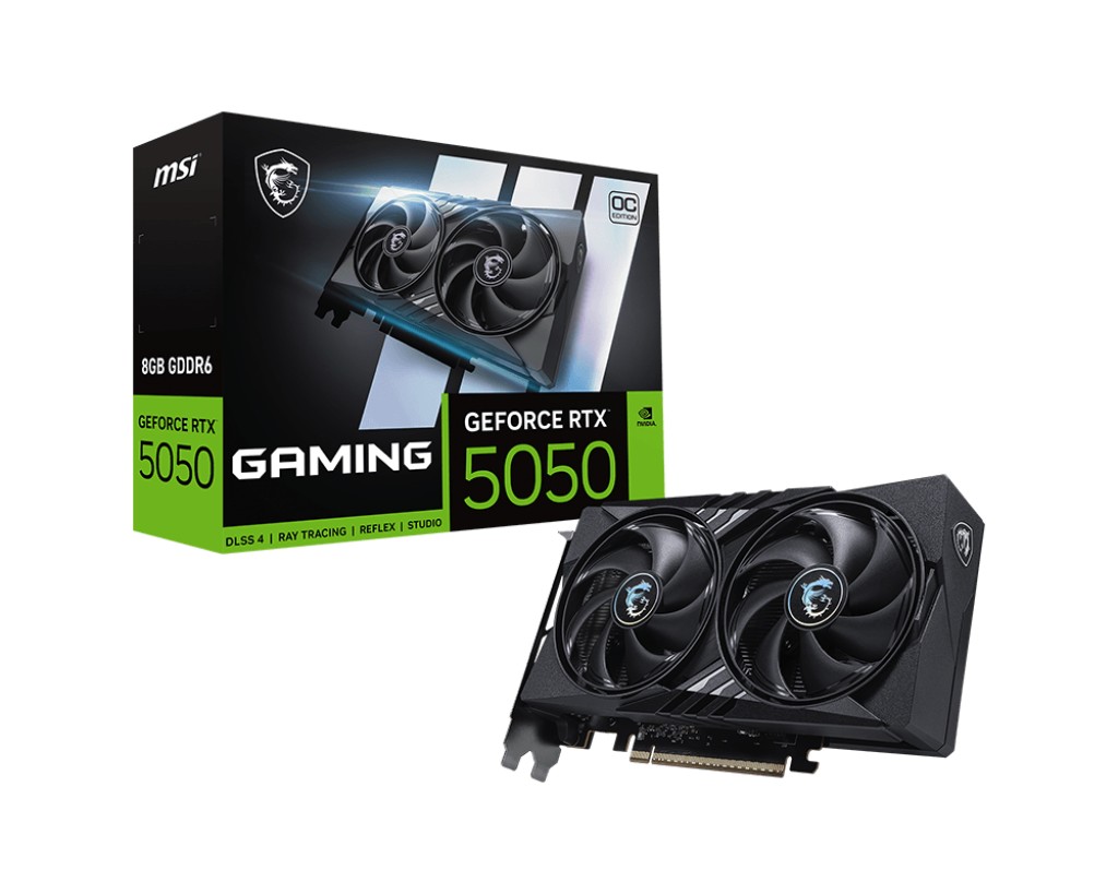 MSI GeForce RTX 5050 8G GAMING OC MSI GeForce RTX 5050 8G GAMING OC