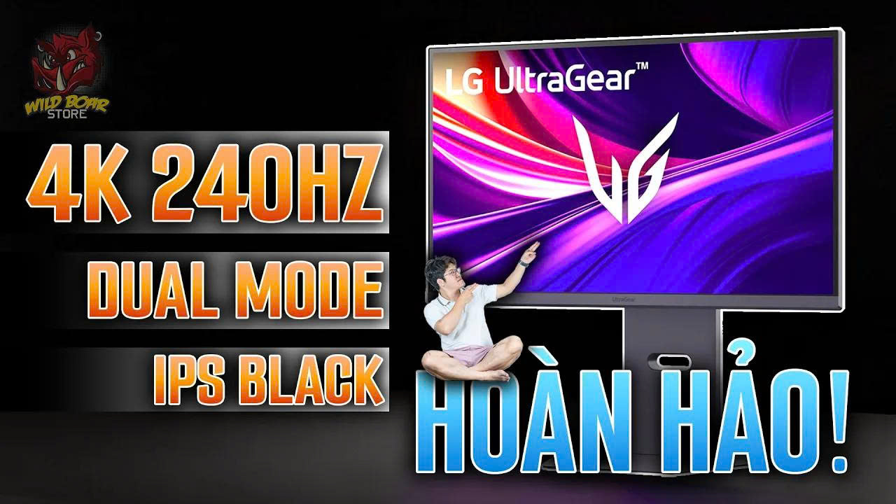 Con màn HOÀN HẢO cả GAME + Làm VIỆC! LG Ultragear 27G850A-B