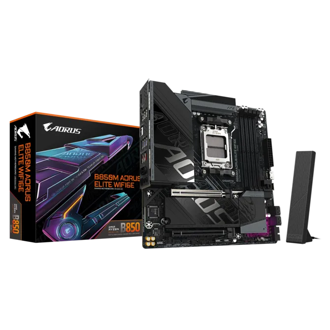 Gigabyte B850M Aorus Elite Wifi 6E (màu đen)3