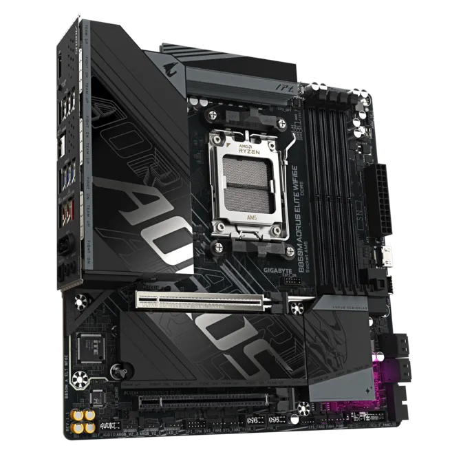 Gigabyte B850M Aorus Elite Wifi 6E (màu đen)4