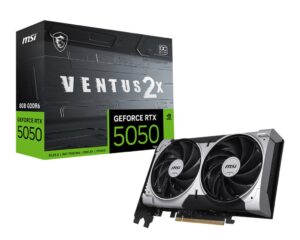 MSI GeForce RTX 5050 8G VENTUS 2X