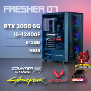 Fresher 07 | i5-12400F + RTX 3050 6GB | 16GB | 512GB