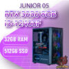 Junior 05 | i5-12400F + RTX 5050 8GB | 32GB | 512GB